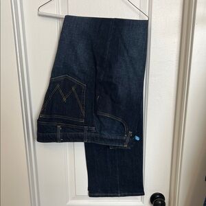 Wrangler Dark Blue Bootcut Jeans